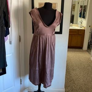 Beautiful mauve Burberry dress.